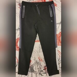 RBX Women Black and Gray Jogger Pants